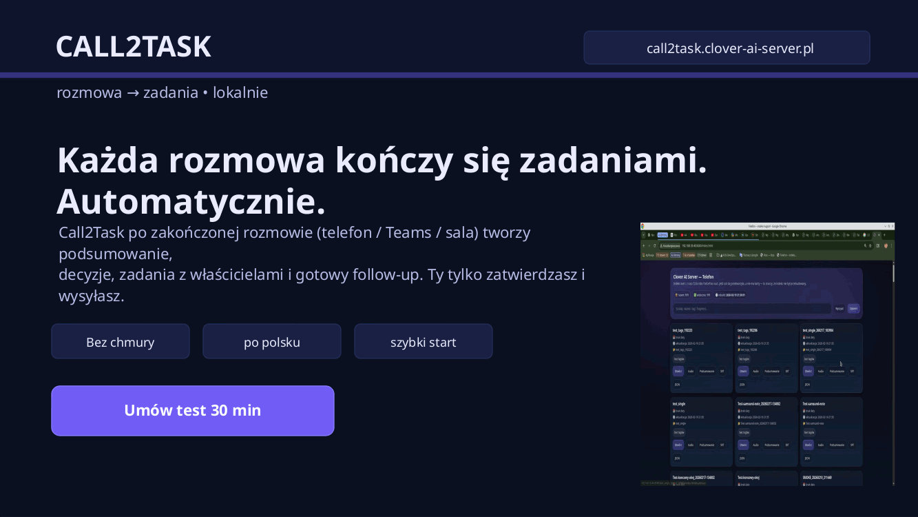 Call2Task prezentacja (GIF)